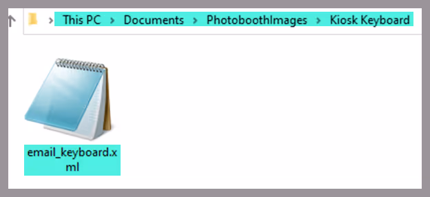 Sample Kiosk screens folder