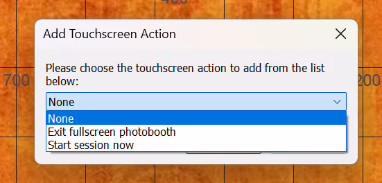 before_session touchscreen actions