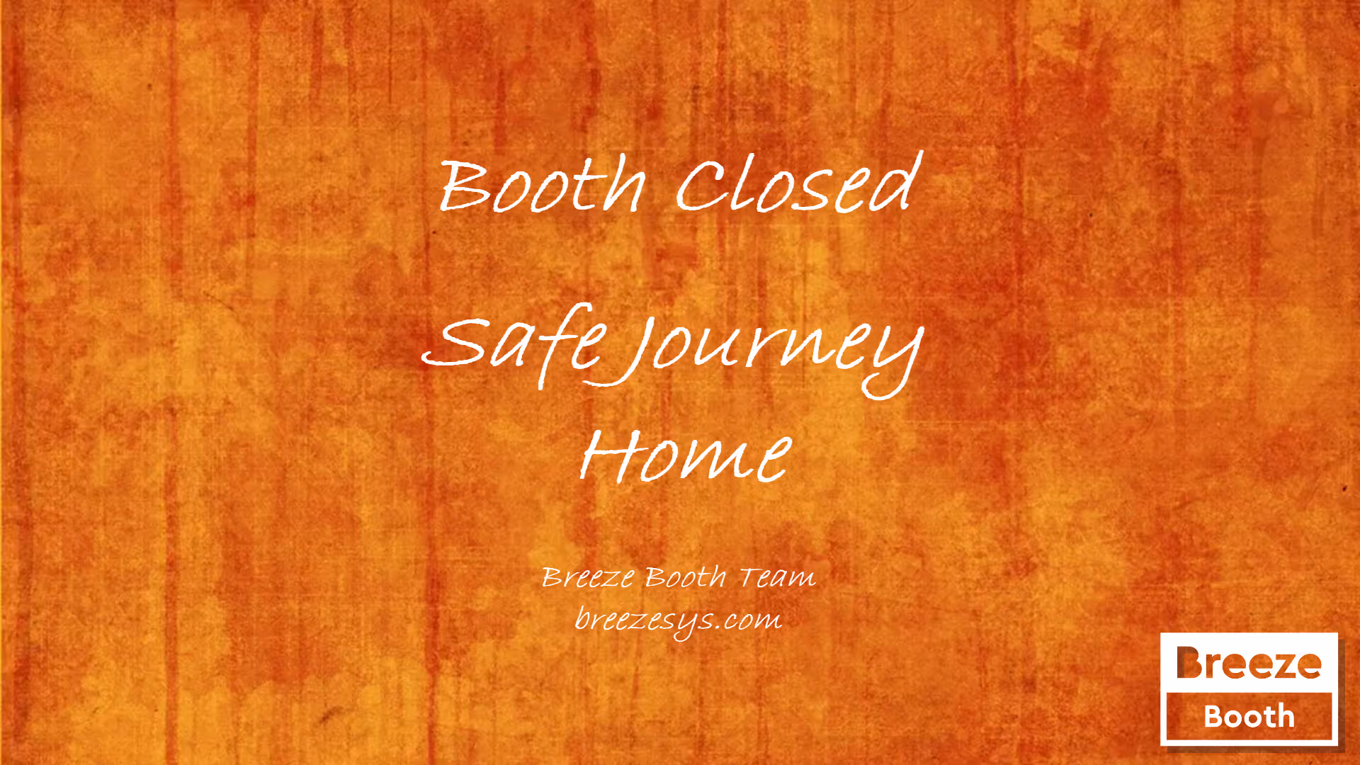 Booth closed screen after_session.jpg with contact details
