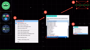 Adding a touch screen action to exit the photo booth screens (Breeze DSLR Remote Pro)