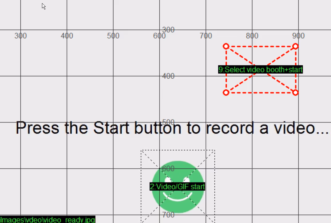 Adding a Select video booth+start action to the video_ready screen