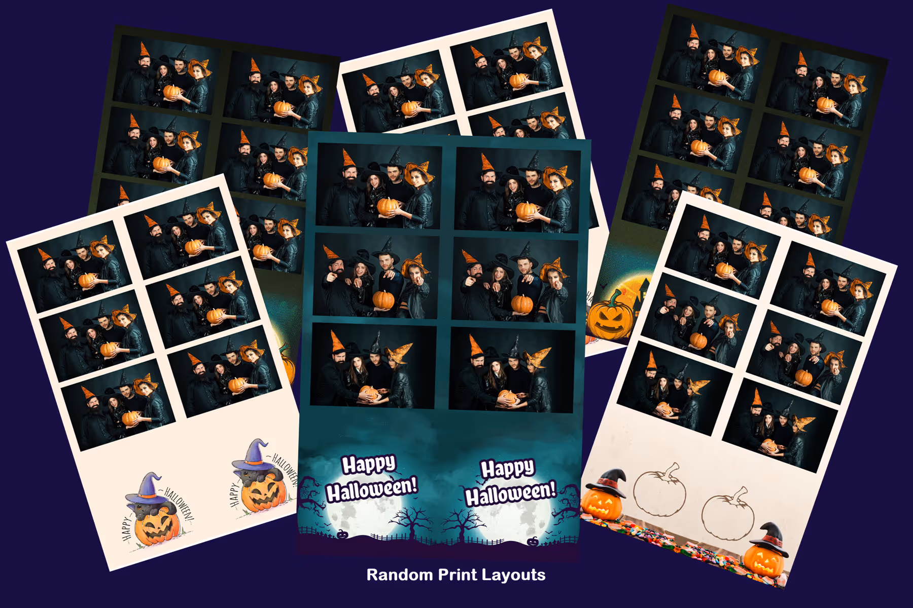 Surprise guests by printing on randomly chosen layouts (Breeze DSLR Remote Pro 3.15.3)