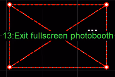 Hidden exit in a corner of the Ready screen