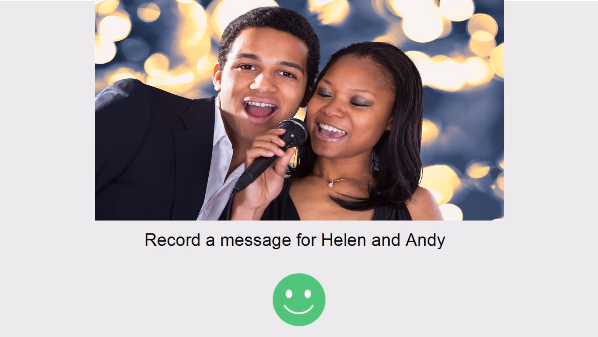 Video booth with personalised screen text (Breeze DSLR Remote Pro 3.14.3)